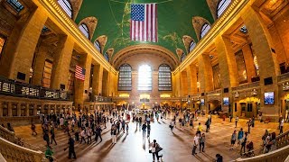 Walking Tour of Grand Central Terminal — New York City 【4K】🇺🇸 [upl. by Ailimac]