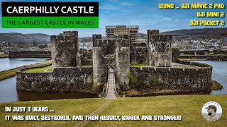 Caerphilly Castle  The Largest in Wales 2nd in Britain [upl. by Jarrett]