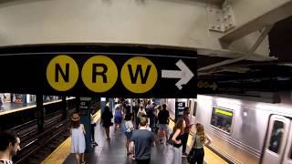 ⁴ᴷ The Busiest NYC Subway Station Times Square–42nd StreetPort Authority Bus Terminal [upl. by Renfred463]