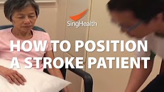 How To Position A Stroke Patient [upl. by Josias]