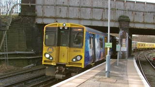 Half an Hour at 216  Birkenhead North Station 1022017  Class 507 508 terminus [upl. by Enilekcaj]