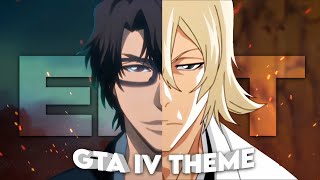 Aizen x Urahara  GTA IV Theme Edit [upl. by Attelrac]